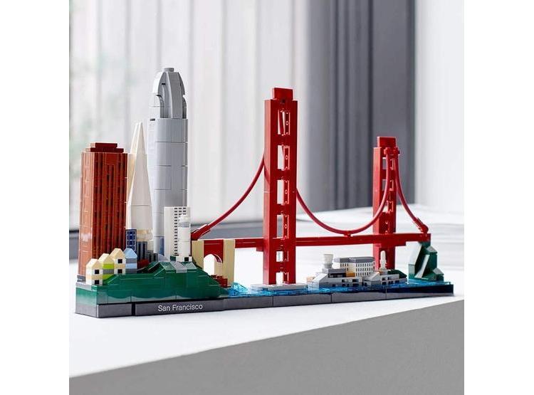 LEGO ARCHITECTURE SKYLINE SAN FRANCISCO CON ALCATRAZ, GOLDEN GATE Y MÁS - 2