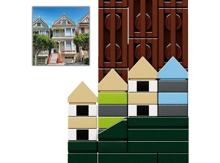 LEGO ARCHITECTURE SKYLINE SAN FRANCISCO CON ALCATRAZ, GOLDEN GATE Y MÁS - 6