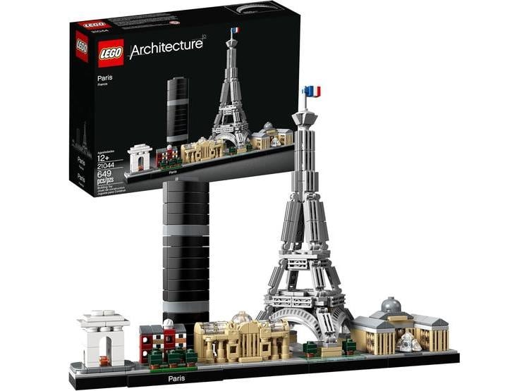 JUEGO DE CONSTRUCCIÓN LEGO ARCHITECTURE PARÍS PARA NIÑOS Y NIÑAS, INCLUYE FOLLETO INFORMATIVO Y MONUMENTOS ICÓNICOS - 1