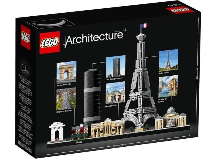 JUEGO DE CONSTRUCCIÓN LEGO ARCHITECTURE PARÍS PARA NIÑOS Y NIÑAS, INCLUYE FOLLETO INFORMATIVO Y MONUMENTOS ICÓNICOS - 5