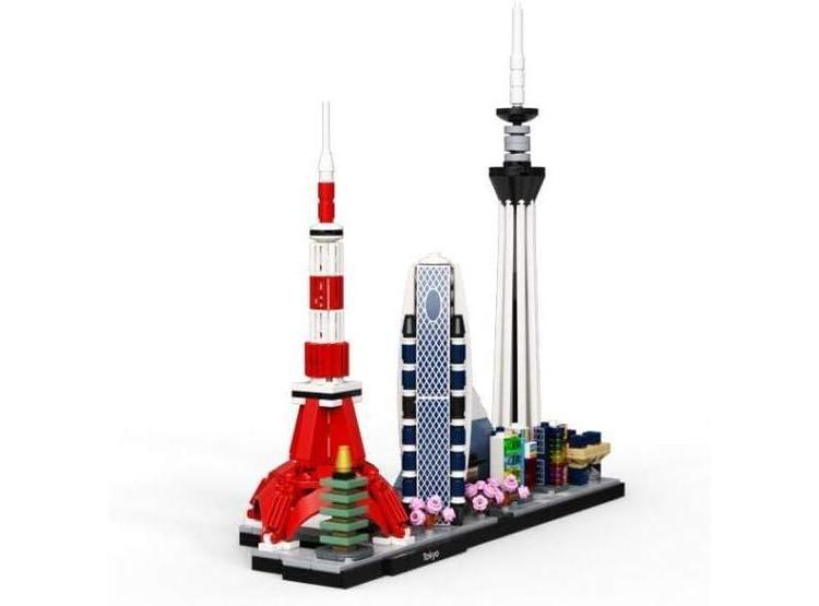 LEGO ARCHITECTURE: TOKYO - KIT DE CONSTRUCCIÓN PARA ADULTOS, CREA EL HORIZONTE DE TOKIO CON DETALLES AUTÉNTICOS - 3