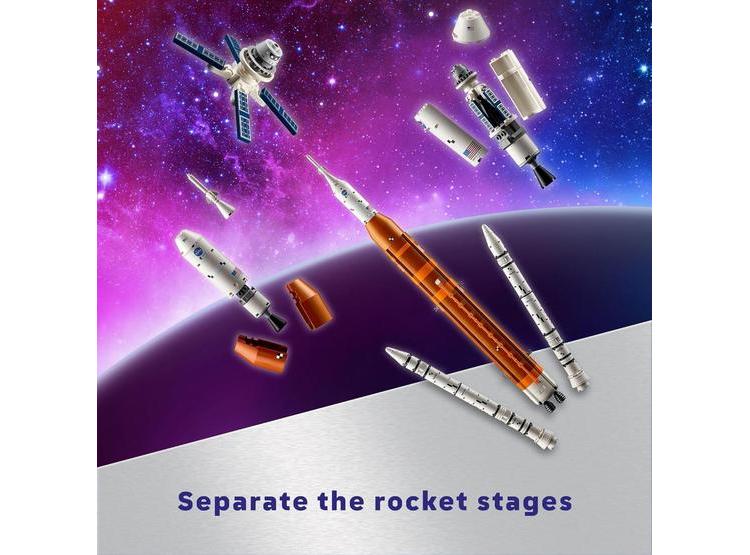 LEGO ICONS NASA ARTEMIS SPACE - COHETE DIY PARA ADULTOS, IDEAL COMO DECORACIÓN O REGALO - 4
