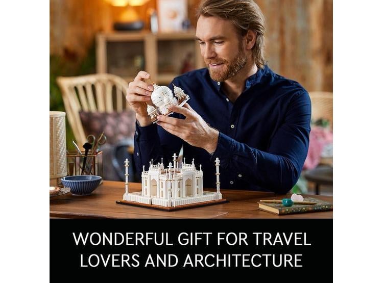 LEGO ARCHITECTURE TAJ MAHAL SET DE CONSTRUCCIÓN - MONUMENTO COLECCIONABLE PARA ADULTOS DECORACIÓN DEL HOGAR - 5