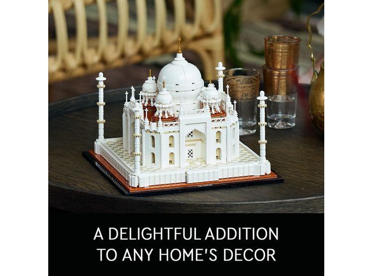 LEGO ARCHITECTURE TAJ MAHAL SET DE CONSTRUCCIÓN - MONUMENTO COLECCIONABLE PARA ADULTOS DECORACIÓN DEL HOGAR - 6