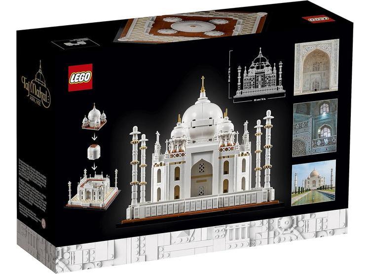 LEGO ARCHITECTURE TAJ MAHAL SET DE CONSTRUCCIÓN - MONUMENTO COLECCIONABLE PARA ADULTOS DECORACIÓN DEL HOGAR - 7