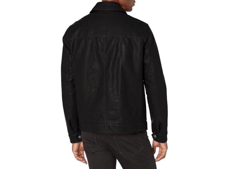 TOMMY HILFIGER CHAQUETA CLÁSICA DE CUERO SINTÉTICO CON FORRO ACOLCHADO PARA HOMBRE - 2
