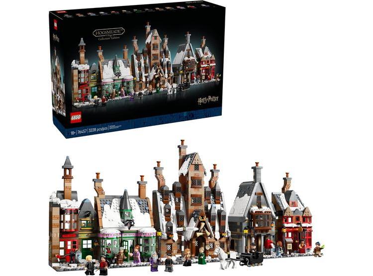 LEGO HARRY POTTER HOGSMEADE VILLAGE PARA ADULTOS CON EDIFICIOS ICÓNICOS Y MINIFIGURAS - 1