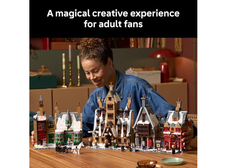 LEGO HARRY POTTER HOGSMEADE VILLAGE PARA ADULTOS CON EDIFICIOS ICÓNICOS Y MINIFIGURAS - 2