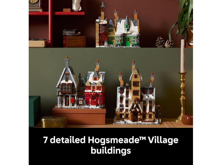 LEGO HARRY POTTER HOGSMEADE VILLAGE PARA ADULTOS CON EDIFICIOS ICÓNICOS Y MINIFIGURAS - 3