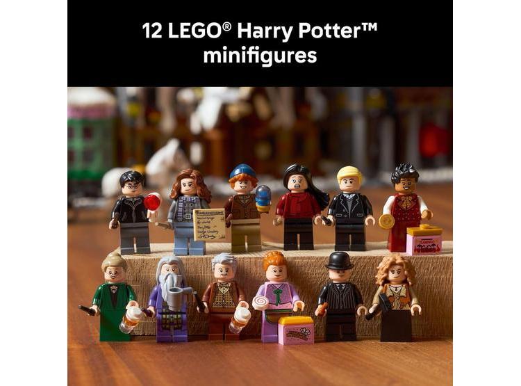LEGO HARRY POTTER HOGSMEADE VILLAGE PARA ADULTOS CON EDIFICIOS ICÓNICOS Y MINIFIGURAS - 4