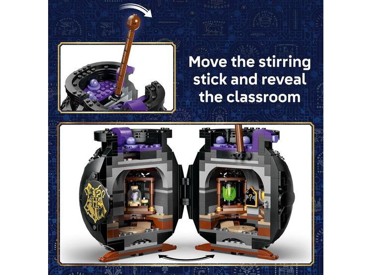 LEGO HARRY POTTER CAULDRON: JUGUETE DE AULA DE POCIONES PARA NIÑAS Y NIÑOS CON MINIFIGURAS Y PATRONUS DE HERMIONE - 2