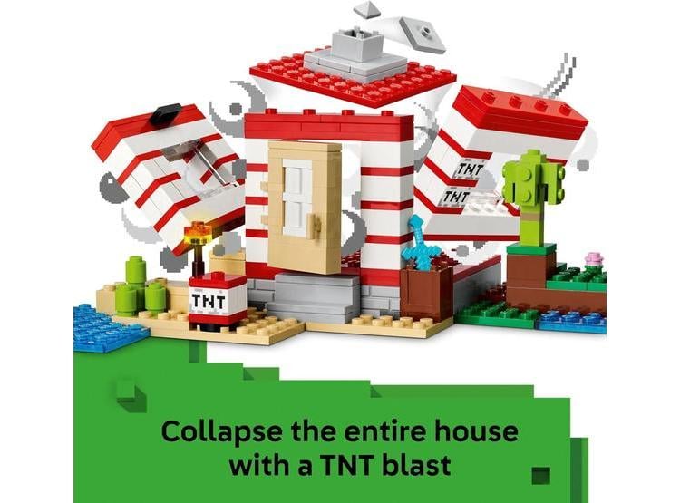 LEGO MINECRAFT CASA DEL ÁRBOL TNT, JUGUETE DE CONSTRUCCIÓN PARA NIÑOS Y NIÑAS, REGALO PARA CUMPLEAÑOS - 2