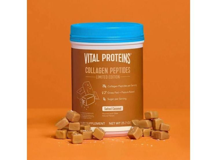 VITAL PROTEINS COLÁGENO EN POLVO CARAMELO SALADO, 20G DE COLÁGENO HIDROLIZADO BOVINO, SIN COLORANTES - 5