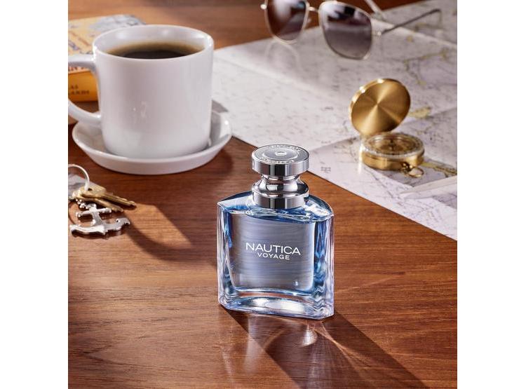 NAUTICA VOYAGE EAU DE TOILETTE PARA HOMBRE CON NOTAS DE MANZANA, LOTO INDIO Y CEDRO PARA USO DIARIO - 5