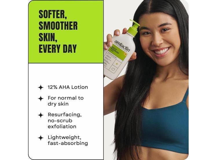 AMLACTIN LOCIÓN CORPORAL HIDRATANTE CON ALFA-HIDROXI SUAVIZA LA PIEL SECA. TERAPIA EXFOLIANTE EFICAZ - 2
