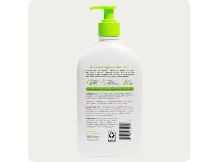 AMLACTIN LOCIÓN CORPORAL HIDRATANTE CON ALFA-HIDROXI SUAVIZA LA PIEL SECA. TERAPIA EXFOLIANTE EFICAZ - 6