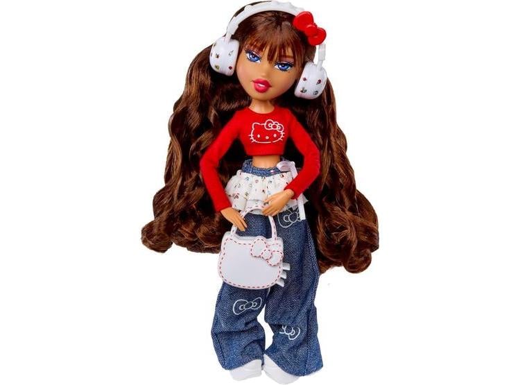 MUÑECA BRATZ X HELLO KITTY YASMIN, CON ESTILO ADORABLE, INCLUYE ACCESORIOS ÚNICOS Y MODA INSPIRADA EN SANRIO - 5