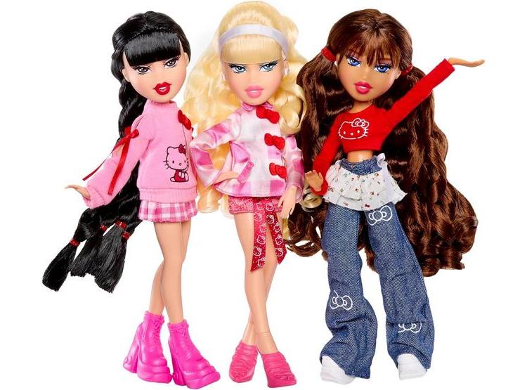 MUÑECA BRATZ X HELLO KITTY YASMIN, CON ESTILO ADORABLE, INCLUYE ACCESORIOS ÚNICOS Y MODA INSPIRADA EN SANRIO - 6