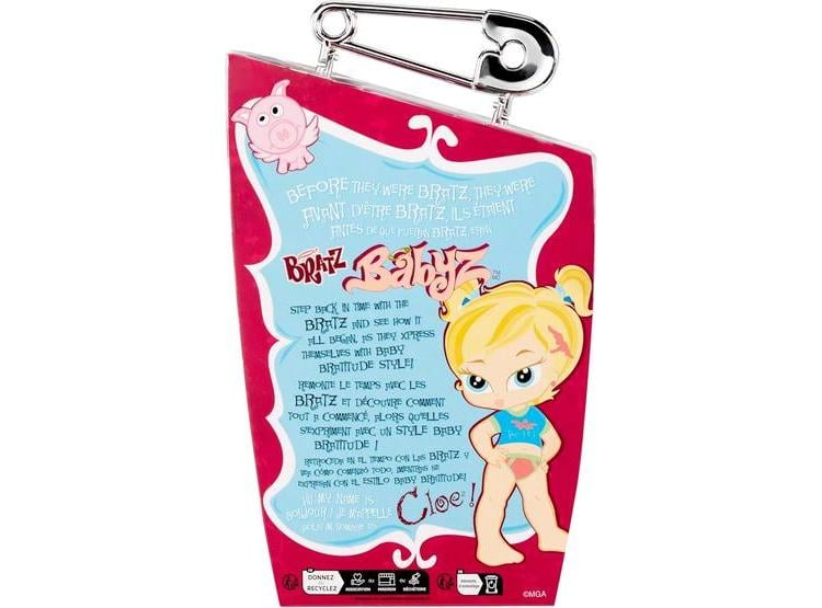 MUÑECA BRATZ BABYZ CLOE CON MODA REAL Y FLOCADA MASCOTA. EDICIÓN CLÁSICA LLENA DE ACCESORIOS ÚNICOS - 6