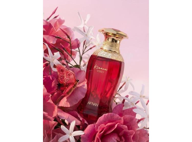 AFNAN KIAANA VIBES EAU DE PARFUM PARA LAS MUJERES, NOTAS DULCES, CÍTRICAS Y FLORALES CON ELEGANCIA DURADERA - 5