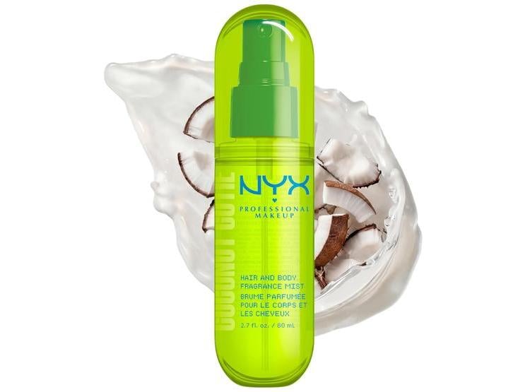 PERFUME NYX AROMA COCO PARA CUERPO Y CABELLO, NOTAS DE MELOCOTÓN Y MANZANA, VEGANO Y LIBRE DE CRUELDAD - 1