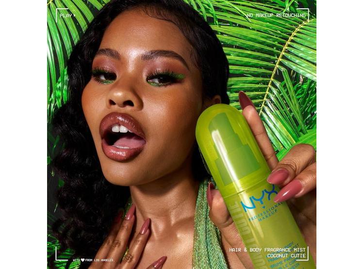 PERFUME NYX AROMA COCO PARA CUERPO Y CABELLO, NOTAS DE MELOCOTÓN Y MANZANA, VEGANO Y LIBRE DE CRUELDAD - 2