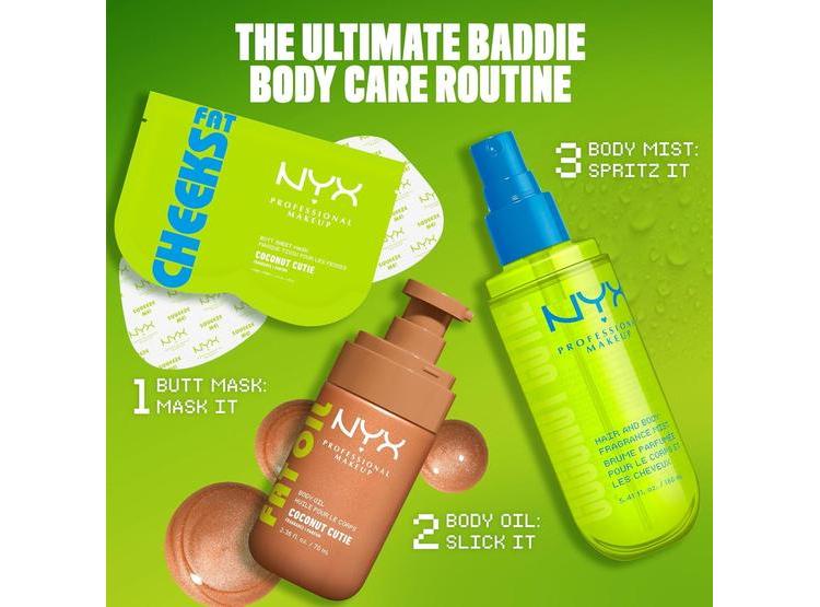 PERFUME NYX AROMA COCO PARA CUERPO Y CABELLO, NOTAS DE MELOCOTÓN Y MANZANA, VEGANO Y LIBRE DE CRUELDAD - 4