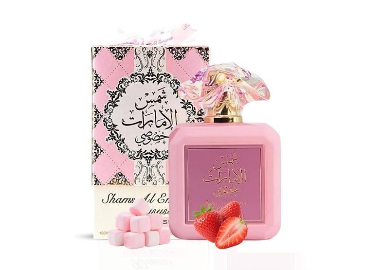 PERFUME PINK BLUSH MUJER, AROMA DULCE Y ROMÁNTICO CON NOTAS DE MALVAVISCO, FRAMBUESA Y VAINILLA - 1
