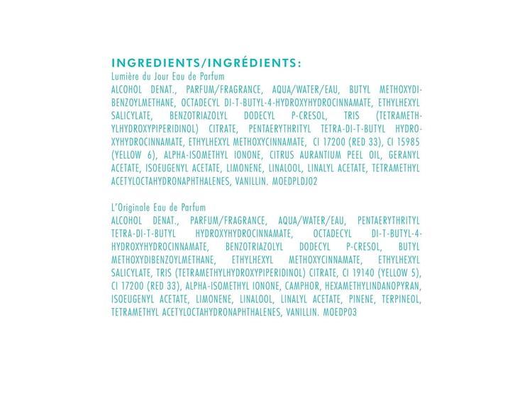 JUEGO DE PERFUMES MOROCCANOIL SIGNATURE, AROMA CÁLIDO Y SENSUAL. INCLUYE L'ORIGINALE Y LUMIÈRE DU JOUR - 6