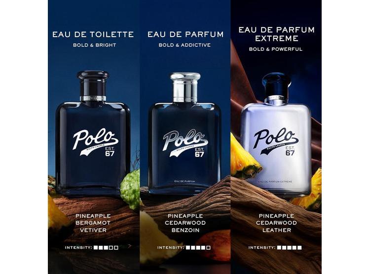 RALPH LAUREN POLO 67 EXTREME EAU DE PARFUM PARA HOMBRE - AROMA GOURMAND CON PIÑA CARAMELIZADA, CEDRO Y CUERO - 4