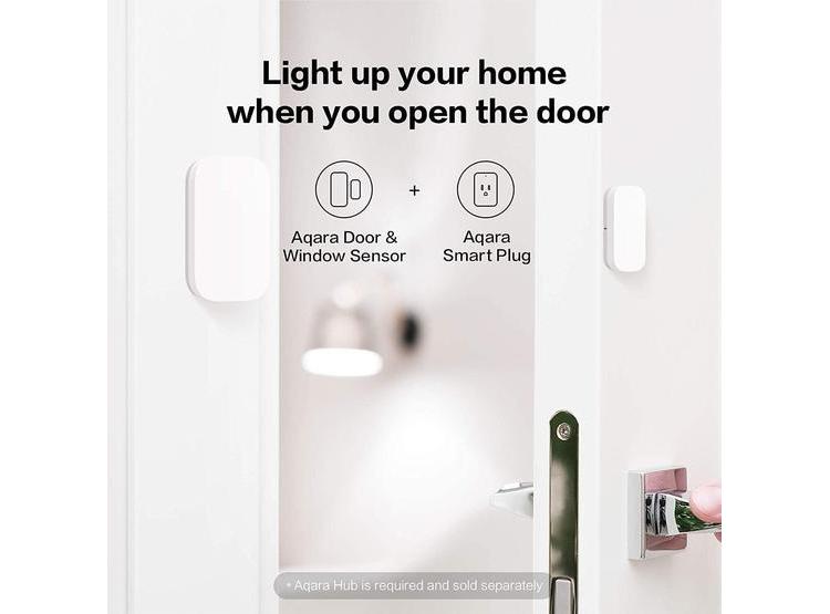 PAQUETE DE 3 SENSORES ZIGBEE AQARA PARA PUERTA Y VENTANA, AUTOMATIZACIÓN DEL HOGAR Y SEGURIDAD INFANTIL - 4