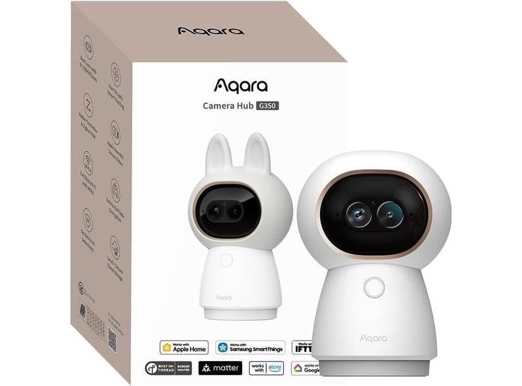 AQARA HUB CÁMARA 4K UHD G350, SEGURIDAD INTERIOR, ZOOM 9X, AI, HOMEKIT - 1