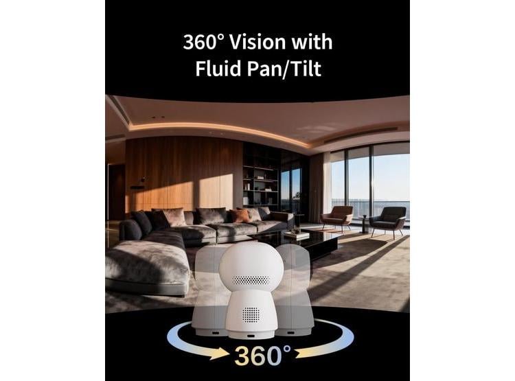 AQARA HUB CÁMARA 4K UHD G350, SEGURIDAD INTERIOR, ZOOM 9X, AI, HOMEKIT - 3