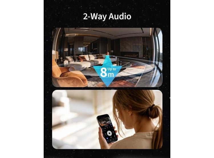 AQARA HUB CÁMARA 4K UHD G350, SEGURIDAD INTERIOR, ZOOM 9X, AI, HOMEKIT - 4
