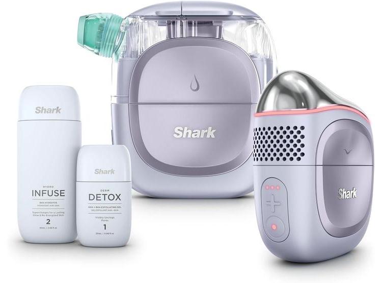 SHARK FACIALPRO GLOW SISTEMA FACIAL PARA CUIDADO DE LA PIEL CON TERAPIA CALIENTE Y FRÍA AVANZADA - 1