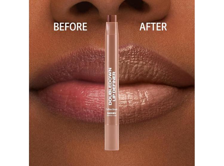 SACHEU DOUBLEDOWN LIP DEFINER: LINER Y BÁLSAMO 2 EN 1, HIDRATANTE CON ACABADO SATINADO - 8