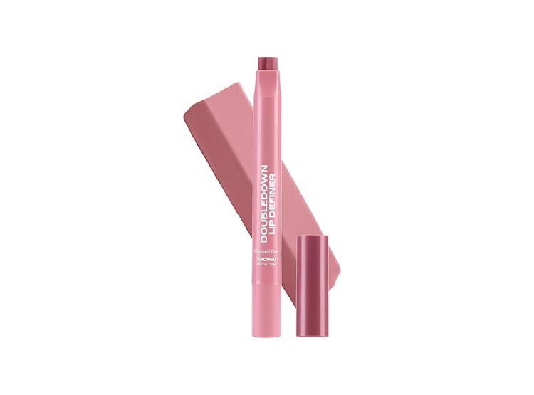 SACHEU DOUBLEDOWN LIP DEFINER: DELINEADOR Y BÁLSAMO LABIAL 2 EN 1 CON COLOR SATINADO Y ACEITES NUTRITIVOS - 1