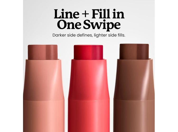 SACHEU DOUBLEDOWN LIP DEFINER: DELINEADOR Y BÁLSAMO LABIAL 2 EN 1 CON COLOR SATINADO Y ACEITES NUTRITIVOS - 2