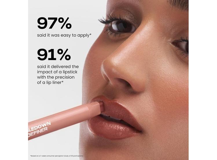 LIPSTICK SACHEU DOUBLEDOWN 2 EN 1 DELINEADOR Y BÁLSAMO - HOT TAKE - 3