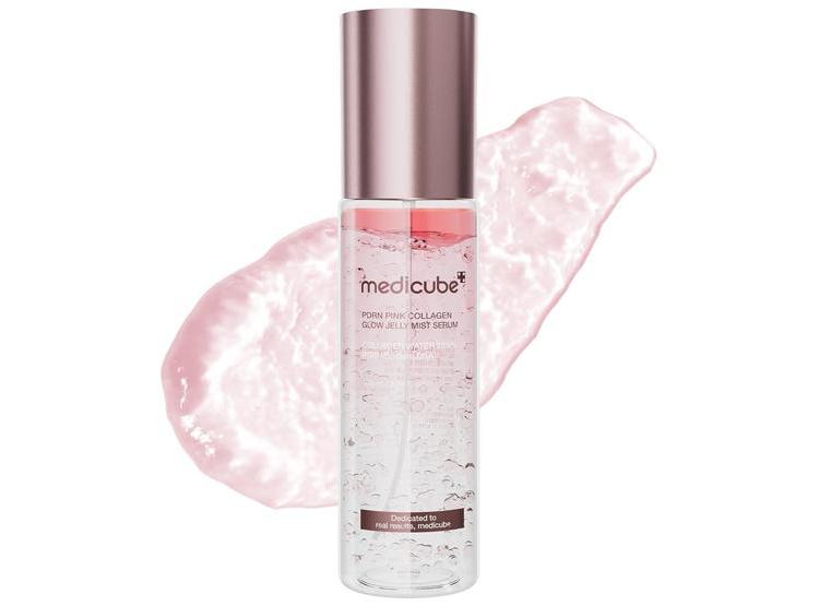 SUERO GLOW JELLY MIST MEDICUBE CON TEXTURA DUAL, NIACINAMIDA Y COLÁGENO PARA HIDRATACIÓN Y LUMINOSIDAD - 1