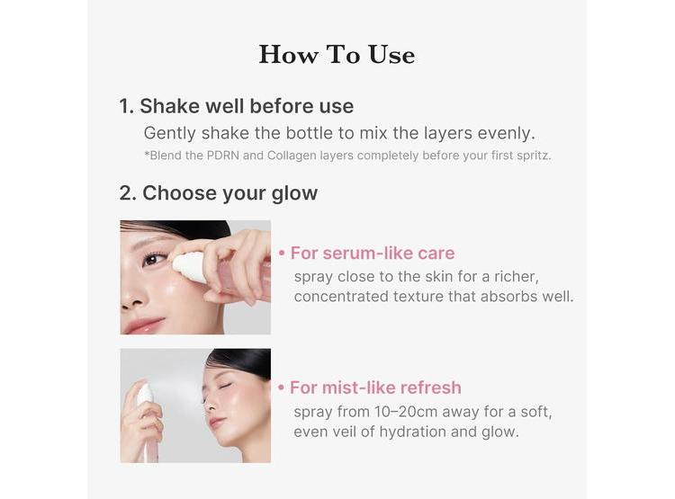 SUERO GLOW JELLY MIST MEDICUBE CON TEXTURA DUAL, NIACINAMIDA Y COLÁGENO PARA HIDRATACIÓN Y LUMINOSIDAD - 6