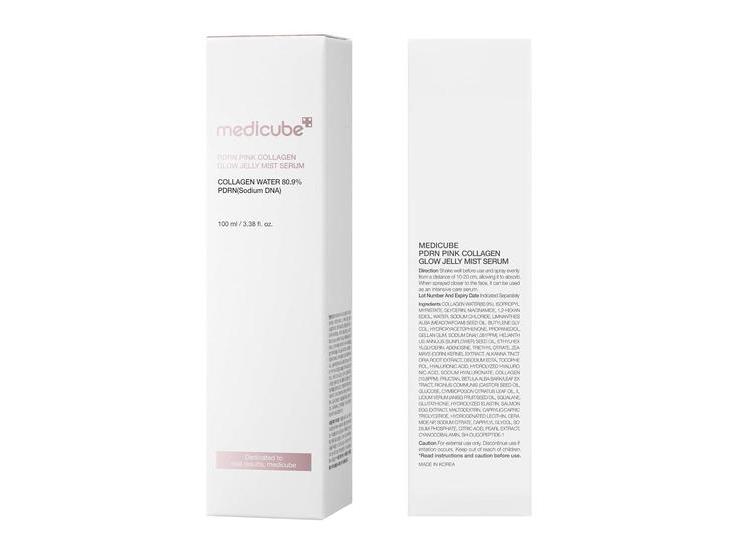 SUERO GLOW JELLY MIST MEDICUBE CON TEXTURA DUAL, NIACINAMIDA Y COLÁGENO PARA HIDRATACIÓN Y LUMINOSIDAD - 8