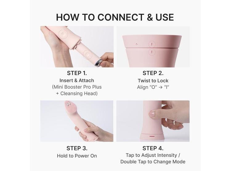 MEDICUBE MINI BOOSTER PRO PLUS, DISPOSITIVO FACIAL PARA LIMPIEZA Y CUIDADO DE PIEL, PORTÁTIL Y RECARGABLE - 6
