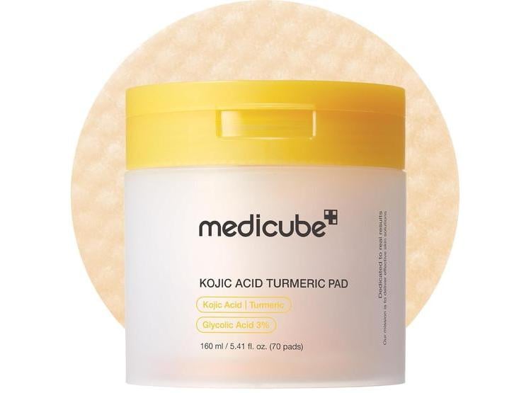 ALMOHADILLAS MEDICUBE CON ÁCIDO KÓJICO Y CÚRCUMA - CALMAN Y SUAVIZAN PIEL PROBLEMÁTICA, USO DIARIO - 1