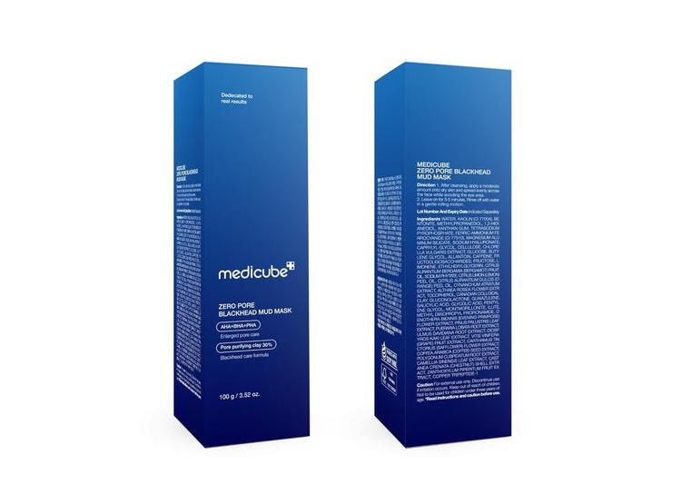 MEDICUBE MÁSCARA FACIAL COREANA DE BARRO AHA, BHA, PHA ENFRIAMIENTO, 100ML - 6