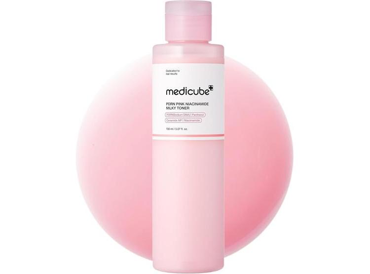 MEDICUBE PDRN TÓNICO ROSA NIACINAMIDA PEPTIDO HIDRATANTE 150ML CUIDADO COREANO - 1