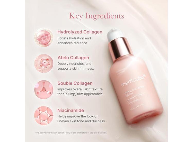 MEDICUBE TRIPLE COLLAGEN SERUM 54.67ML + NIACINAMIDA - 3