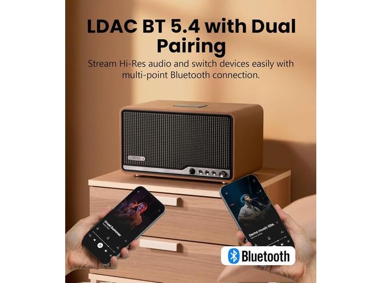 EDIFIER S300 ALTAVOZ HI-FI DE ALTA RESOLUCIÓN CON BLUETOOTH Y ENTRADAS AIRPLAY 2, IDEAL PARA EMPAREJAMIENTO INALÁMBRICO - 5