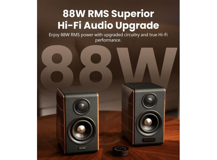 EDIFIER S880DB MKII ALTAVOCES ESTANTERÍA HI-FI CON AUDIO DE ALTA RESOLUCIÓN Y MÚLTIPLES CONEXIONES - 2