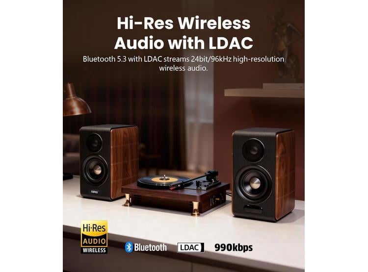 EDIFIER S880DB MKII ALTAVOCES ESTANTERÍA HI-FI CON AUDIO DE ALTA RESOLUCIÓN Y MÚLTIPLES CONEXIONES - 4